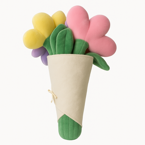 Bouquet of flowers plush