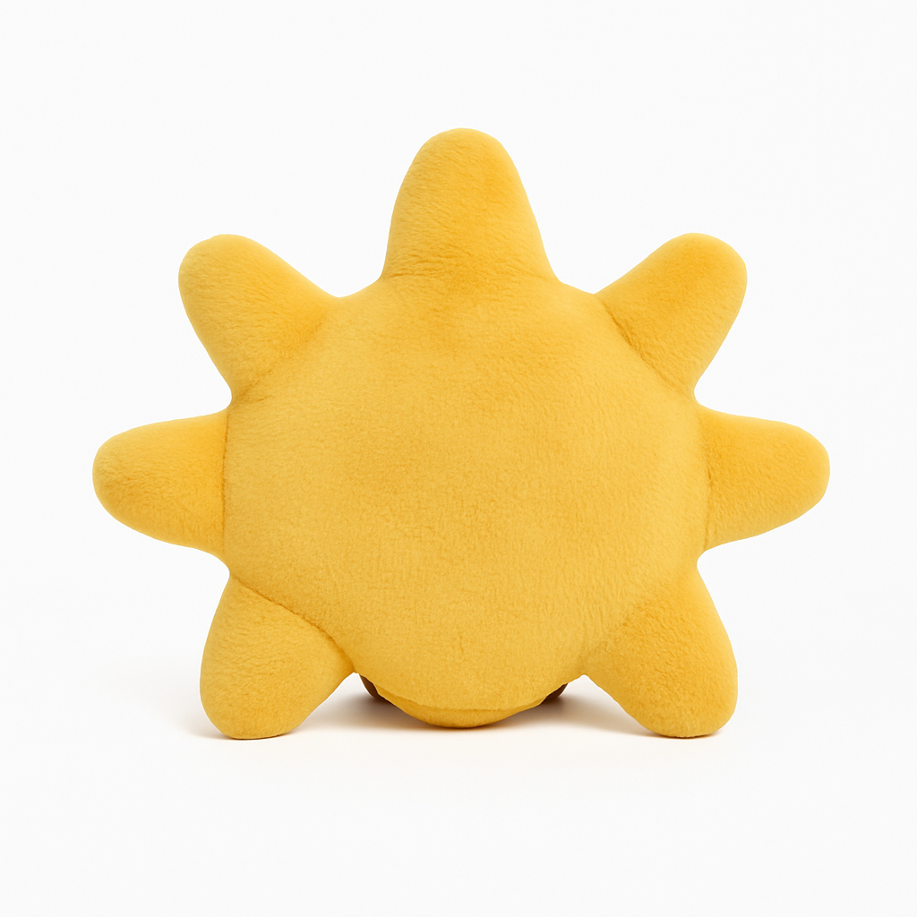 Squishy sun plush
