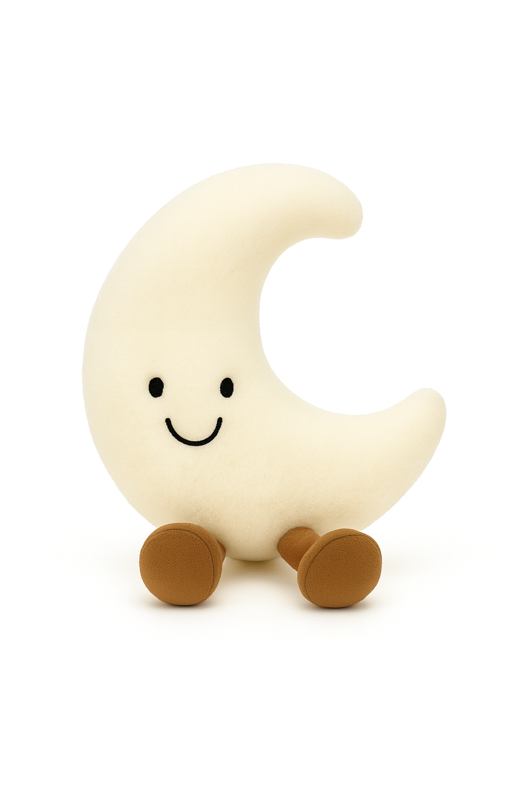 Squishy crescent moon plush